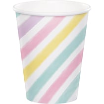 8 Gobelets Licorne Rainbow Pastel