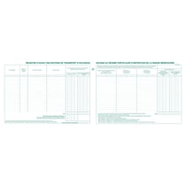 Piqûre Garagistes - Occasion intérieur & Export - avec registre de comparaison -texte FR - 80 pages - Blanc - Exacompta