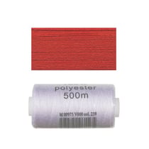 Lot de 2 bobines 500m fil polyester (Feu 579-230)