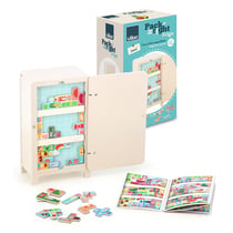 Jeu de logique en bois Le Frigo - Vilac