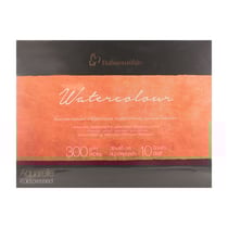 Bloc aquarelle Watercolour 300g/m2 10feuilles grain satiné 36x48cm - Hahnemühle