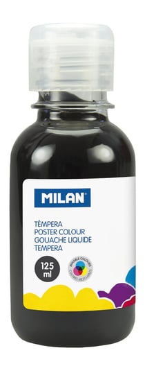 Bouteille gouache 125 ml noir