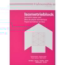 Bloc - Papier isométrique - Quadrillé - A3 - Opaque - 50 feuilles - Hahnemühle
