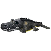 Peluche crocodile brun 35 cm - wild planet - k7964