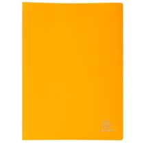 Porte-vues - 20 vues - 10 pochettes - Jaune - A4 - Souple - Exacompta
