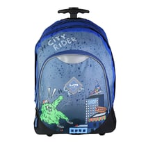 Sac à dos à roulettes 2 compartiments Monster Bleu Bodypack