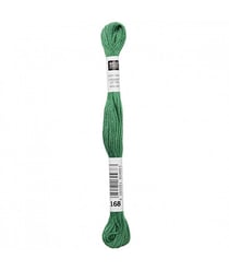 Fil à broder mouliné Uni - Rico Design 168 Vert