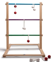 Jeu de lancer de tac en bois - echelle golf - jeu d'adresse plein air - bs toys