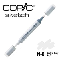 Copic - Marqueur à l'alcool Copic Sketch N0 Neutral Gray No.0