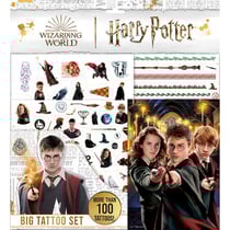 Maxi Set de 100 Tatouages Harry Potter
