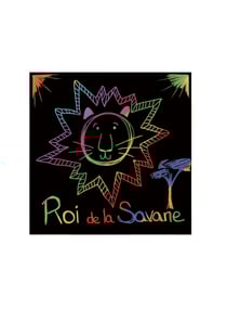 Peinture noire opaque à gratter 120 ml