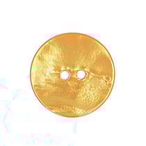 Lot de 6 boutons nacre ronds jaune moutarde
