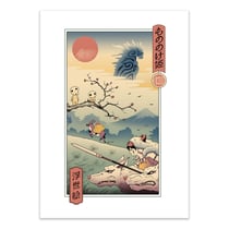 Affiche 50x70 cm - Wolf spirits - Vincent Trinidad