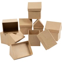 Boîtes Maisons, H : 10,5 cm, dim. 6x8,5 cm, 5x4 pièces/ 1 Pq.