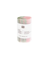 Fil à Nouer 6,5 cm Marbré – Rico Hooki Hooki Rose Clair