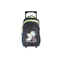 Sac à dos scolaire à roulettes 38 cm - Beyblade X - Noir et vert - Garçon, 2 compartiments