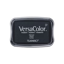 Versa Color Tampon encreur pigmenté, charcoal, 9,6x6,3x1,8cm