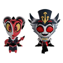 Helluva Boss - Pack 2 figurines Blitzo & Stolas Monitor Buddiez