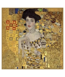 Carré simili cuir 44x44 cm klimt