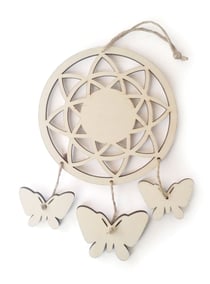 Attrape-rêve Papillon en bois