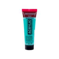 Peinture acrylique en tube - Vert métallique - 836 - Amsterdam - 20ml