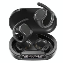 Ecouteurs Bluetooth Sans Fil Open-Ear Étanches Avec Réduction De Bruit Noir YONIS