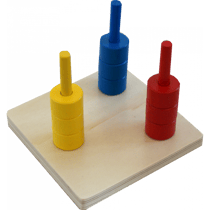 Enfilement Disques Tiges Montessori