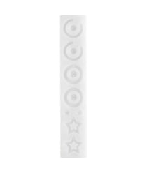 Moule en silicone pour créer ses boucles d'oreilles en résine - Rico Design Blanc