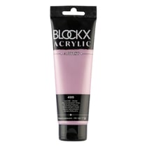Peinture acrylique - Rose nacré - 495 - BLOCKX Artist - Qualité beaux-arts - Tube 120ml