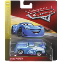 Vehicule cars cam spinner - voiture miniature - mattel - flm35