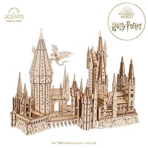 Château de Poudlard ™ – Ugears - Puzzle 3D en bois
