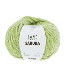 Pelote de Coton SAKURA - Lang Yarns 0016 Vert Citron
