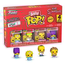 Les Simpson - Pack 4 figurines Bitty POP! Les Simpson Series 3 2 cm