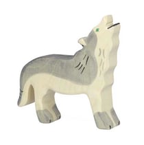 FIGURINE HOLZTIGER LOUP 11 CM
