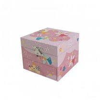 boite a musique cube – Princesses - Trousselier - Beige