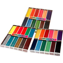 Crayons de Couleur Colortime, ass. de couleurs, 576pièces/ 1 Pq.