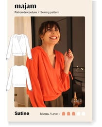 Patron couture Blouse - Satine