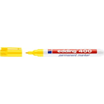 Marqueur permanent pointe ogive 1 mm - Edding - Jaune - 400