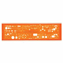 Trace-symboles - Electrique, électronique - Plastique - Minerva N°13a - Usage professionnel