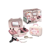 SMOBY Ma Valisette Beauté avec Miroir et 10 Accessoires, Jeu D’Imitation Dès 3 Ans
