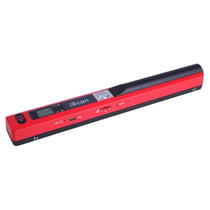 Scanner À Plat Portable Windows Mac Os Scanneur A4 LED Pdf Jpg Tf USB 2.0 Rouge + SD 32Go YONIS