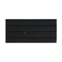 Bobine 10m sangle matelassée 35mm Noir