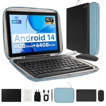 Tablette tactile KOTSREN A523 Octa core Lithium polymère Noir 10,1 pouces