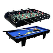 Table multi-jeux 4-en-1 mini vert/bleu - Cougar