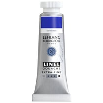 Gouache - Extra-fine - Bleu outremer - 54 - Lefranc Bourgeois - Linel - 14ml