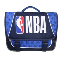 Cartable NBA 38cm 2 compartiments bleu marine - Bagtrotter