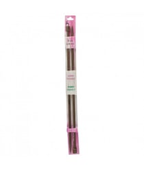 Aiguilles à tricoter 35 cm Bois Perfect Du N°3 au 10 - Pony taille n°6,5