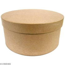Boîtes Rondes Chapeau à décorer - 33 x 16 cm - 3 pcs