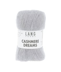 Pelote exceptionnelle Cachemire et Soie CASHMERE DREAMS - 25GR - Lang Yarns 0023 Gris