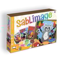 Set de mosaïque Sablimage Sentosphère - 4 tableaux - Animaux joueurs - 438 g